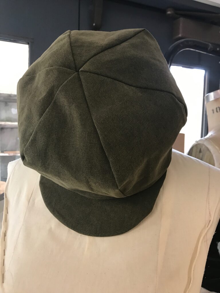 Newsboy Cap, Machine Stitched